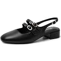 Mostrin Mary Jane Shoes Women Slingback Chunky