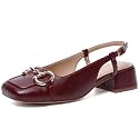 Mostrin Mary Jane Shoes Women Slingback Chunky