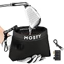 MOSTY Golf Club &amp; Ball Cleaner Bag,Durable Golf Club Cleaning Kit and Ball Washer Pouch,Club Cleaner for Golf Bag, Golf Gifts for Men Women Golfers Him Unique, Essential