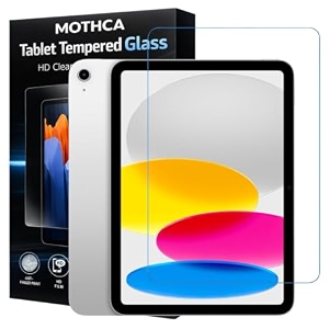 mothca tempered glass for apple ipad 11th gen a16 11 inch 1-pack