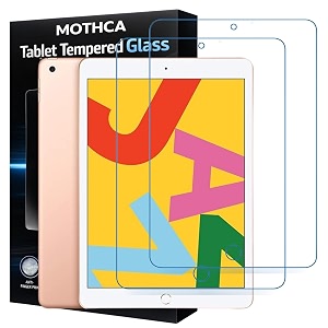 mothca tempered glass for apple ipad 97 inch 6th amp 5th gen  2-pack