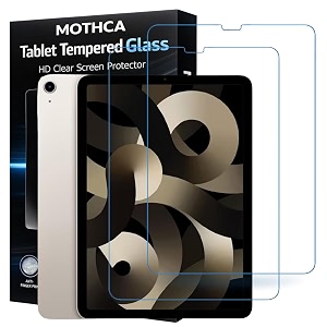 mothca tempered glass for apple ipad air 54 109 inch  2-pack