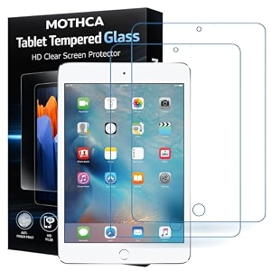 mothca tempered glass for apple ipad mini 123 79 inch  2-pack