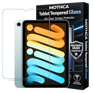 mothca tempered glass for ipad mini 7 2024  mini 6 83 inch 1-pack