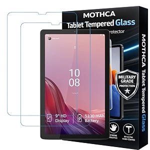 mothca tempered glass for lenovo tab m9 9 inch  2-pack