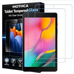mothca tempered glass for samsung galaxy tab a 8 inch  2-pack