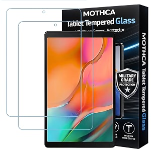 mothca tempered glass for samsung galaxy tab a 101 inch  2-pack