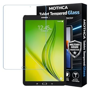 mothca tempered glass for samsung galaxy tab e 96 inch 1-pack