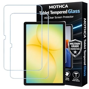 mothca tempered glass for samsung tab a11 plus  a9 plus 11-inch  2-pack