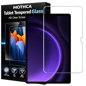 mothca tempered glass for samsung tab s9 fes9s8s7 11 inch 1-pack