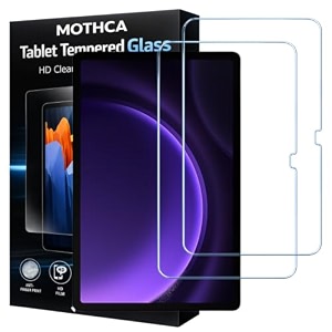 mothca tempered glass for samsung tab s9 fes9s8s7 11 inch  2-pack
