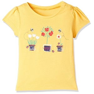 mothercare baby girls39 floral regular fit t-shirt