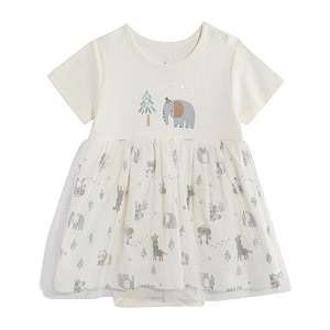 Mothercare Baby Romper Short Sleeve Girls Jumpsuit