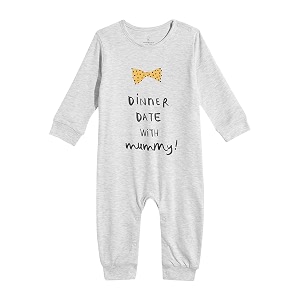 Mothercare Baby Romper Sleepsuit Autumn Print Full