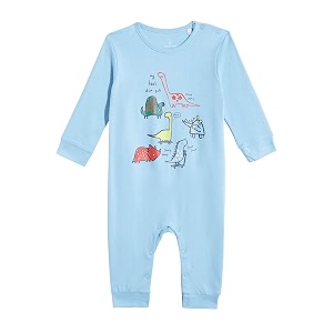 Mothercare Baby Romper Sleepsuit Autumn Print Full