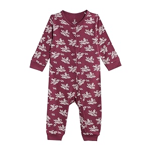 Mothercare Baby Romper Sleepsuit Autumn Print Full