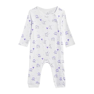 Mothercare Baby Romper Sleepsuit Autumn Print Full