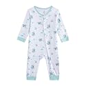 Mothercare Baby Romper Sleepsuit Autumn Print Full