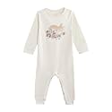 Mothercare Baby Romper Sleepsuit Autumn Print Full