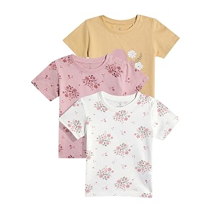 Mothercare Baby T-Shirt 3-Pack Unisex Short Sleeve