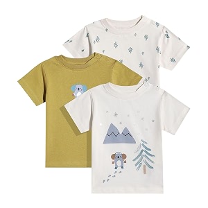 Mothercare Baby T-Shirt 3-Pack Unisex Short Sleeve