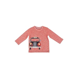 Mothercare Boys Round Neck Patch Work Tee