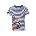 Mothercare Boys Round Neck Striped Tee