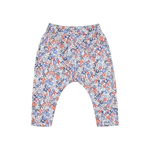Mothercare Girls 2 Pocket Floral Print Pants