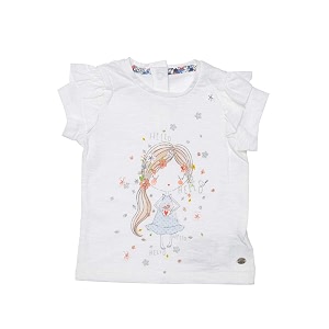 Mothercare Girls Collared Printed and Self Pattern