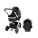 Mothercare Pc Journey Liner PremiumTravel System with Car Seats for Babies/Kids, Black, (6-36 Months), 109cm*58cm*100cm (NA580)