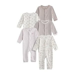 Mothercare Sleepsuit Sleeveless Cotton Apple Print Pack