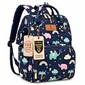 Motherly Patented Diaper Bag Backpack for Moms, Imperial Series, Cream