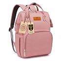 Motherly Patented Baby Diaper Bag Backpack for Moms (Everyday, Pink)