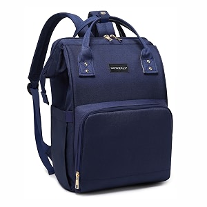 motherly ultralight easy carry diaper bags for parents navy blue_in