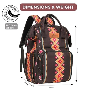 motherly vivaluxe baby bag for mother travel with warrantydiaper bag with insulated baby bottle pocketdiaper bag for mothers for travel with stroller hooksdiaper bags for mom black