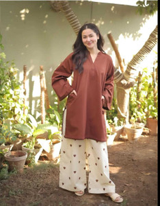 Moti Creation Women Kurta Palazzo Set