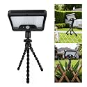 Octopus Solar Motion Lights Outdoor, 600LM, 1 Pack, Black