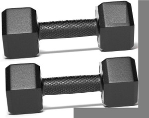 Motionpro Pvc hex dumbbell 1kg Pair Fixed