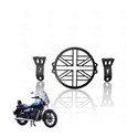 Moto Genius Front Headlight Grill Guard for Meteor | Durable Metal Protector | Plus Design Bike Headlight Grill