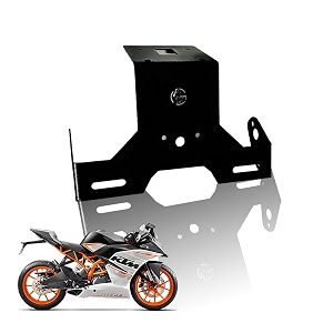 moto genius heavy metal tail tidy number plate holder for ktm rc duke 125 200 250 390  license plate bracket for duke amp rc black