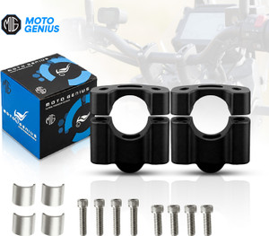 Moto Genius Universal Aluminum Motorcycle Handlebar Risers