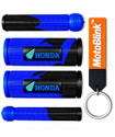 MotoBlink Honda Premium Motorcycle Handle Grip Set Handle Bar Grip For Honda SP125, Shine, CB Shine