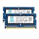 Motoeagle DDR3 1333MHz 8GB Kit (2x4GB) PC3-10600S 2Rx8 PC3 10600 SODIMM 204 Pin 1.5V Laptop Memory