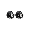 Swingarm Spools Pro Paddock Stand Bobbins (M8 Ext, Black)