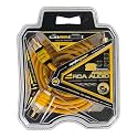 100% Pure Copper Audio RCA Cable for Connecting Receiver to Amplifier, Power RCA Cable with Gold Plated Connectors Oxygen Free Copper (KNOCKDOWN SERIES, 3 Meter)