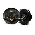 Car Speaker MG-6600 16 cm (6.5 inch) 4-Way Coaxial Speakers (Black), Peak Power - 260W, RMS Power - 130W, Max Range - 394Feet (Pack of 2)
