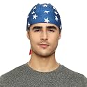 Motohog Helmet Skull Caps for Men Hair Inner Helmet Cover Caps for Bikers Sweat Cooling Skull Cap Headwrap, Bandana, Durag, Patka, Head Wear for Cycling & Running - Free Size