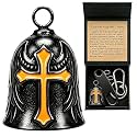 Motorcycle Bell Guardian Angel Gremlin Lucky Charm Gift For Riders