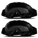 Motorcycle Goggles ATV Dirt Bike Anti Scratch Motocross UV400 Protect Bendable Eyewear Off Road Dust proof Anti Fog Riding Goggles with Adjustable Strap &amp;Color Lens