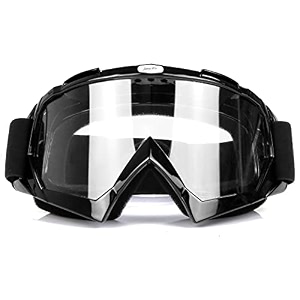 motorcycle goggles clear lens atv dirt bike motocross utv mx otg offroad riding goggles anti uv dustproof anti fog racing skiing goggles